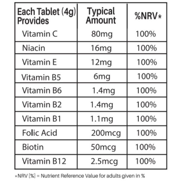 Sunshine Nutrition Multivitamin Effervescent 20 Tablets