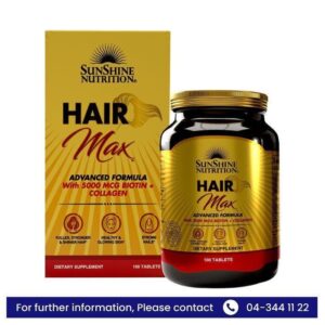 Sunshine Nutrition Hair Max 100 Tablets