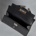 Textured Crossbody Bag with Top Handle