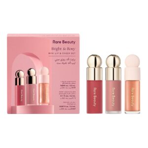 Bright & Rosy Mini Lip And Cheek Set