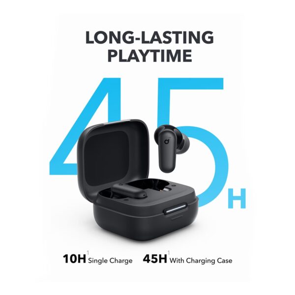 Anker Soundcore TWS R50i Noise Cancellation Earbuds, Black