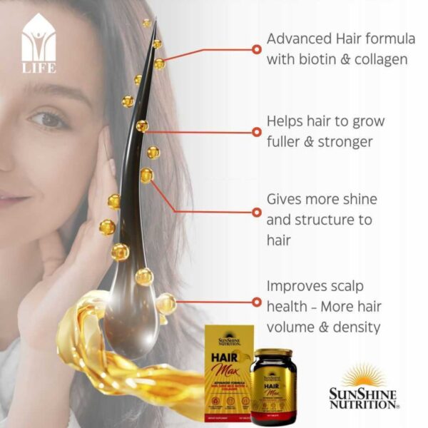 Sunshine Nutrition Hair Max 100 Tablets