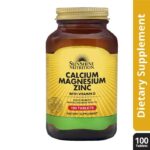 Sunshine Nutrition Calcium Magnesium Zinc With Vitamin D 100 Tablets