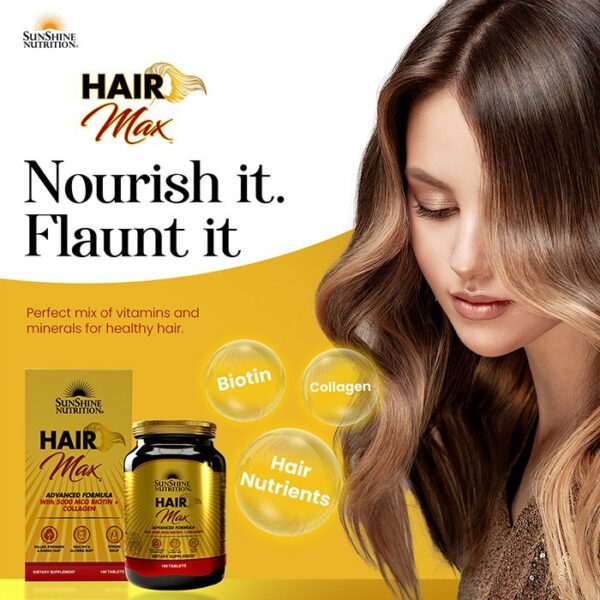 Sunshine Nutrition Hair Max 100 Tablets