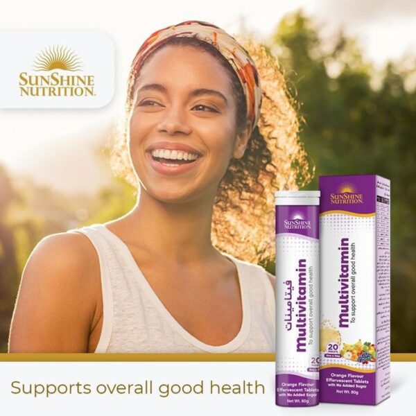 Sunshine Nutrition Multivitamin Effervescent 20 Tablets