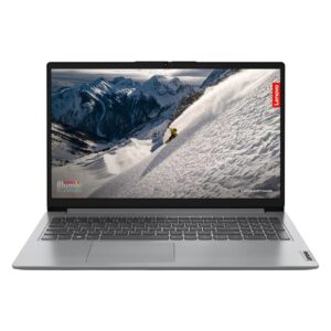 Lenovo IdeaPad 1 15ALC7 Laptop, AMD Ryzen 5 5625U, 8GB RAM, 512GB SSD, AMD Radeon Graphics, 15.6-Inch FHD, Windows 11 Home, Cloud Grey, 82R4011GAX