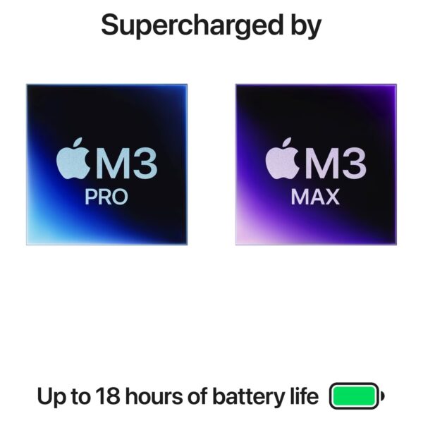 Apple MacBook Pro 14 Inch, 18GB RAM, 512GB SSD, Space Black (Apple M3 Pro Chip, 11-Core CPU And 14-Core GPU, English Keyboard, MRX33ZS/A)