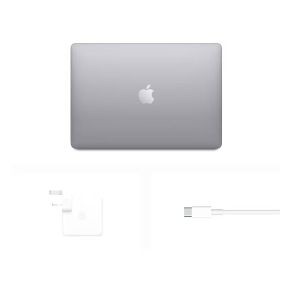 Apple MacBook Air 13 Inch, 8GB RAM, 256GB SSD, Space Grey (M1 Chip, 8-Core CPU And 7-Core GPU, English/Arabic Keyboard, MGN63AB/A)