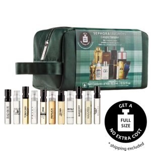 The Essential Men's Fragrance Cologne Sampler Set w/ Redeemable Voucher