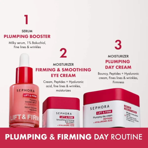 SEPHORA COLLECTION  Lift & Firm - Plumping Day Cream with Peptides + Hyaluronic Acid