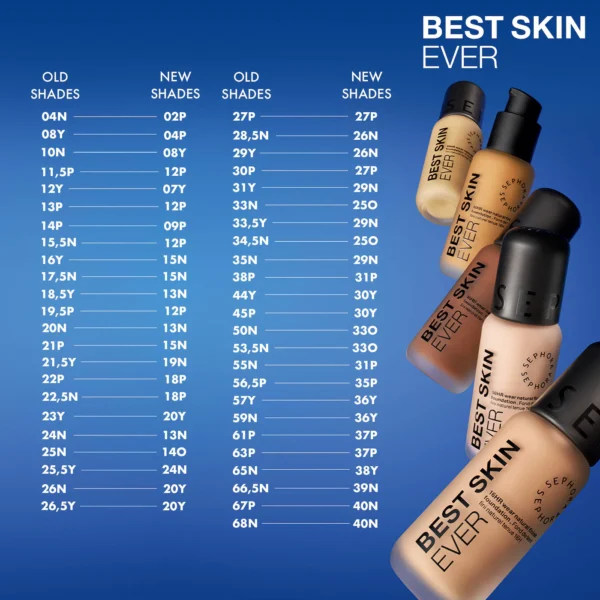 SEPHORA COLLECTION  Best Skin Ever 16 Hour Natural Finish Liquid Foundation