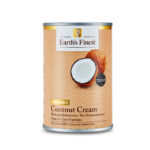 Earth's Finest Organic Coconut Cream, Pure, BPA-Free, Keto & Vegan Dairy Alternative for Cooking & Baking, 400ml