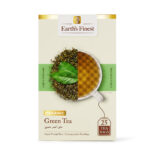 Earth's Finest Organic Green Tea, Pure, Handpicked, Antioxidant-Rich Wellness, 25 Tea Bags
