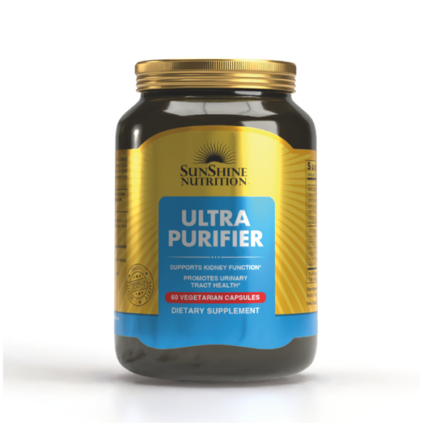 Sunshine Nutrition Ultra Purifier, Herbal Kidney and Urinary Detox Support, 60 Vegetarian Capsules