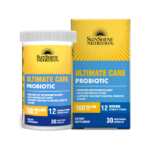 Sunshine Nutrition Ultimate Care Probiotic 100 Billion, Advanced Gastrointestinal Support, 30 V-Capsules