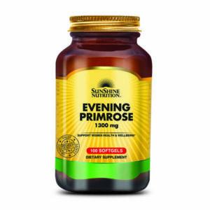 Sunshine Nutrition Evening Primrose Oil 1300mg 100 Softgels