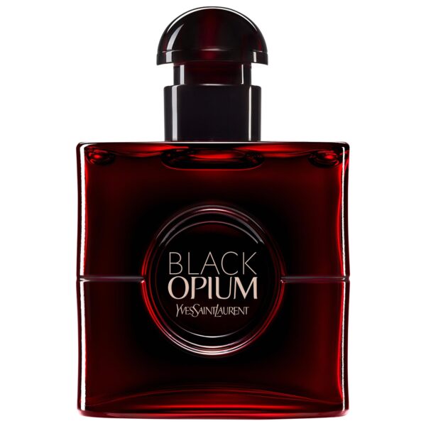 Black Opium Eau de Parfum Over Red with Cherry & Coffee