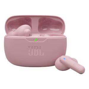 JBL Wave Beam 2 Truly Wireless Bluetooth In-Ear Earbuds With Charging Case Pink