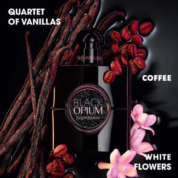 Black Opium Le Parfum Travel Spray with Vanilla & Coffee