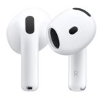 Apple AirPods 4 With Active Noise Cancellation Truly Wireless Bluetooth In-Ear Earbuds With Charging Case White