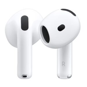 Apple AirPods 4 Truly Wireless Bluetooth In-Ear Earbuds With Charging Case White