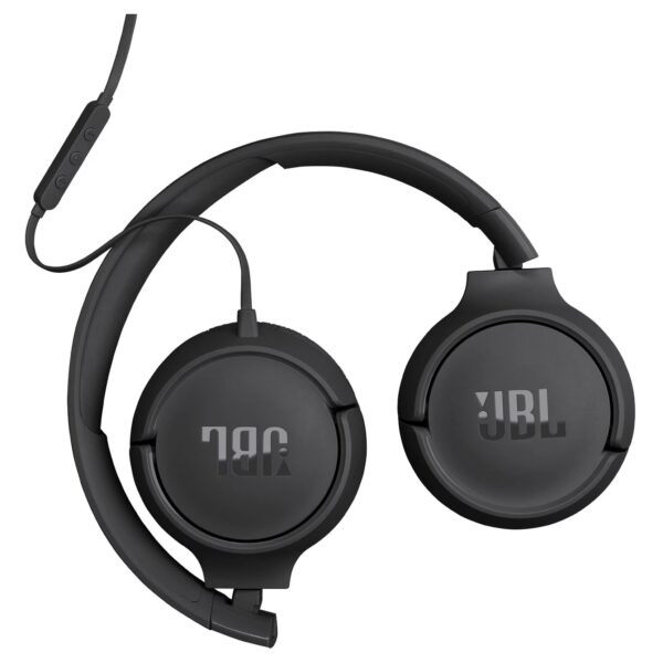 JBL Tune 520C Wired Over-Ear Headphone, Black