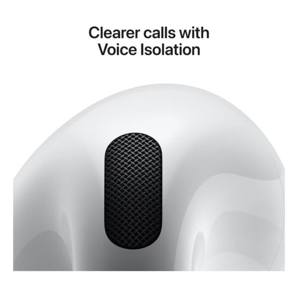 Apple AirPods 4 Truly Wireless Bluetooth In-Ear Earbuds With Charging Case White