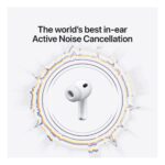 Apple AirPods Pro 3 Truly Wireless Bluetooth In-Ear Earbuds, White