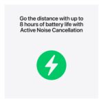 Apple AirPods Pro 3 Truly Wireless Bluetooth In-Ear Earbuds, White