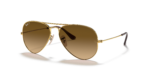 RAY-BAN SUNGLASSES AVIATOR - RB3025 001/M2 58