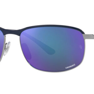 RAY-BAN SUNGLASSES - RB3671CH 92044L 60 - Blue On Gunmetal