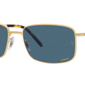 RAY-BAN SUNGLASSES - RB3717 9196S2 57 - Gold