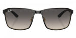 RAY-BAN SUNGLASSES - RB3721 187/11 59 - Black on Gold